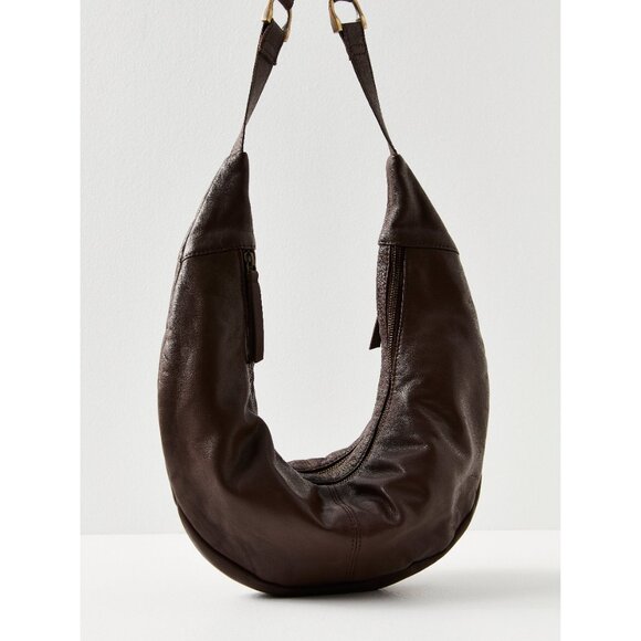 Free People Dark Brown Shoulder Bag - Picture 4 of 8